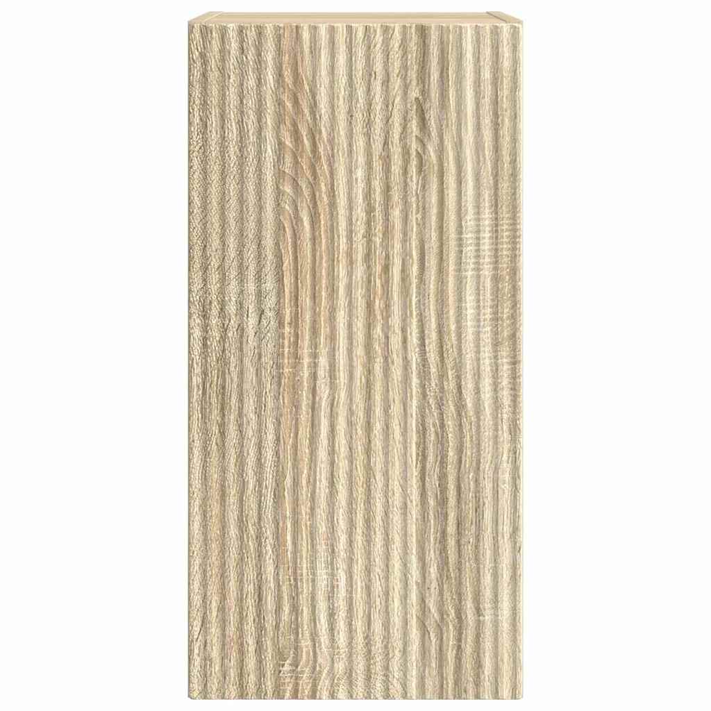 Meuble TV mural 2 pcs Sonoma 30 x 31 x 60 cm Bois d'ingénierie - XIOS