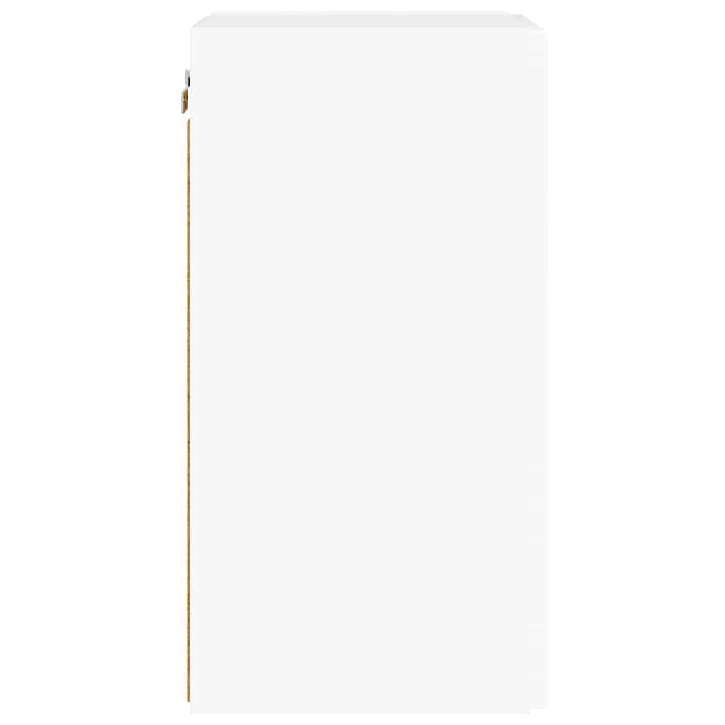 Meuble TV mural 2 pcs Blanc Brillant 30 x 31 x 60 cm - XIOS