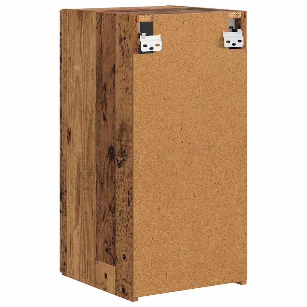 Meuble TV mural Montage mural 2 pcs Bois Ancien 30 x 31 x 60 cm - XIOS
