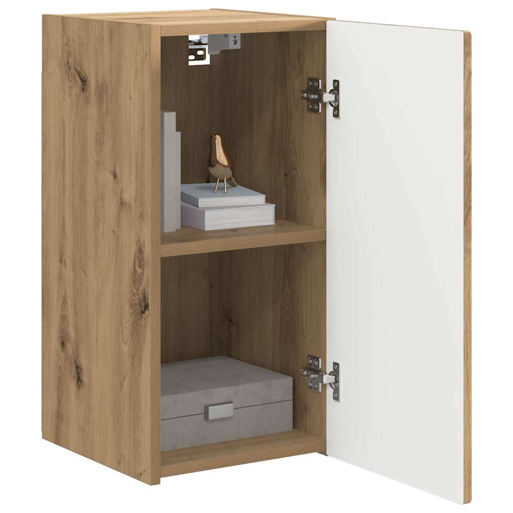 Meuble TV mural 2 pcs Chêne artisan 30 x 31 x 60 cm - XIOS