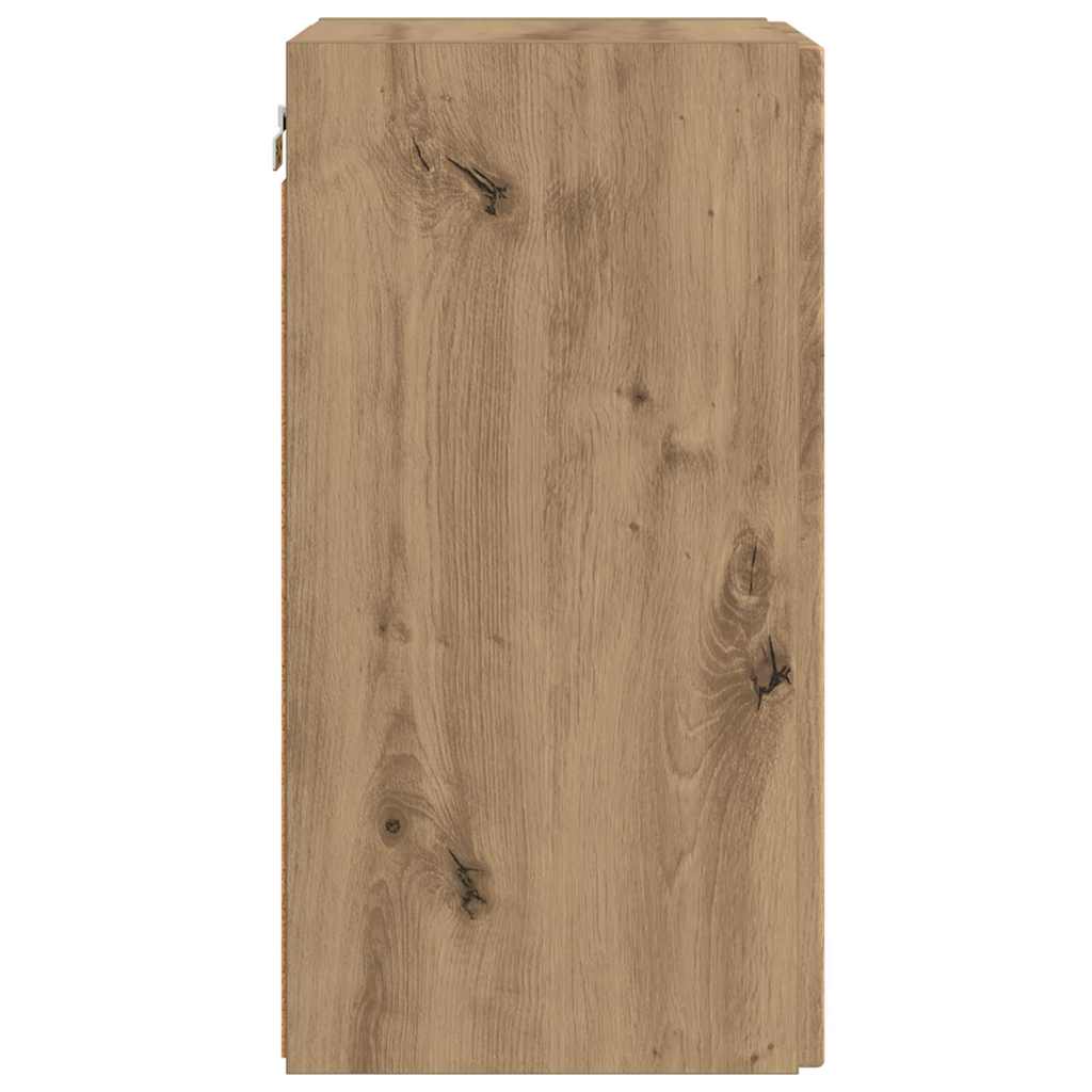 Meuble TV mural 2 pcs Chêne artisan 30 x 31 x 60 cm - XIOS