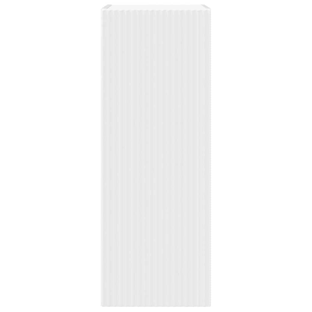 Meuble TV mural 2 pcs Blanc 30 x 31 x 80 cm Bois d'ingénierie - XIOS