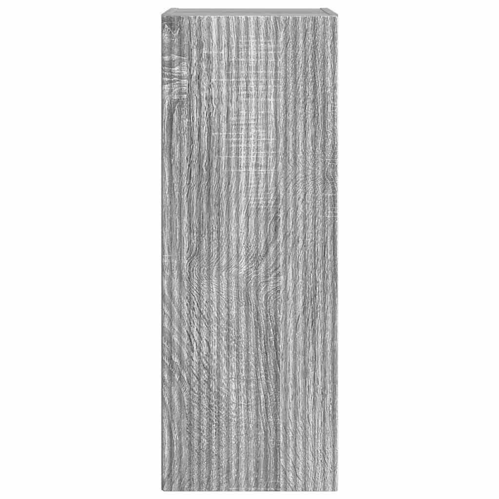 Meuble TV mural Montage mural 2 pcs Gris Sonoma 30 x 31 x 80 cm - XIOS