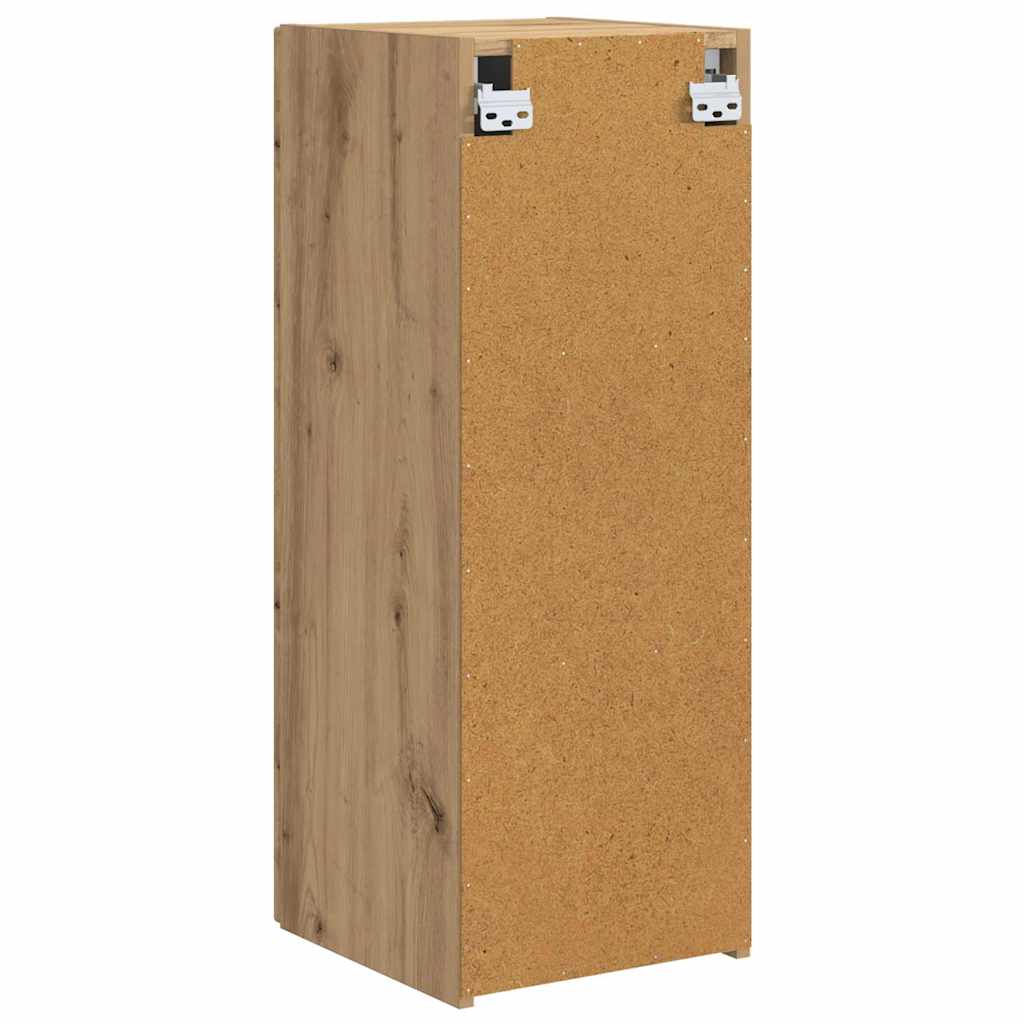 Meuble TV mural 2 pcs Chêne artisan 30 x 31 x 80 cm - XIOS