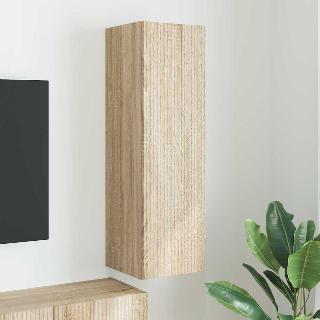 Meuble TV mural Sonoma 30 x 31 x 100 cm Bois d'ingénierie - XIOS