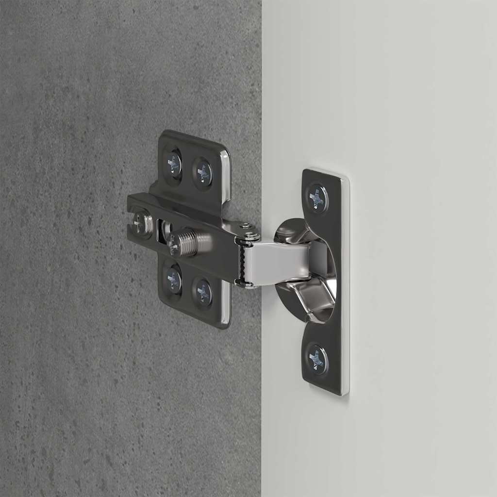Meuble TV mural 2 pcs Béton 30 x 31 x 100 cm Bois d'ingénierie - XIOS