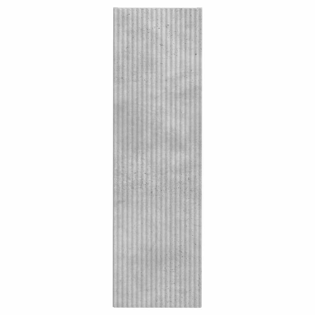Meuble TV mural 2 pcs Béton 30 x 31 x 100 cm Bois d'ingénierie - XIOS