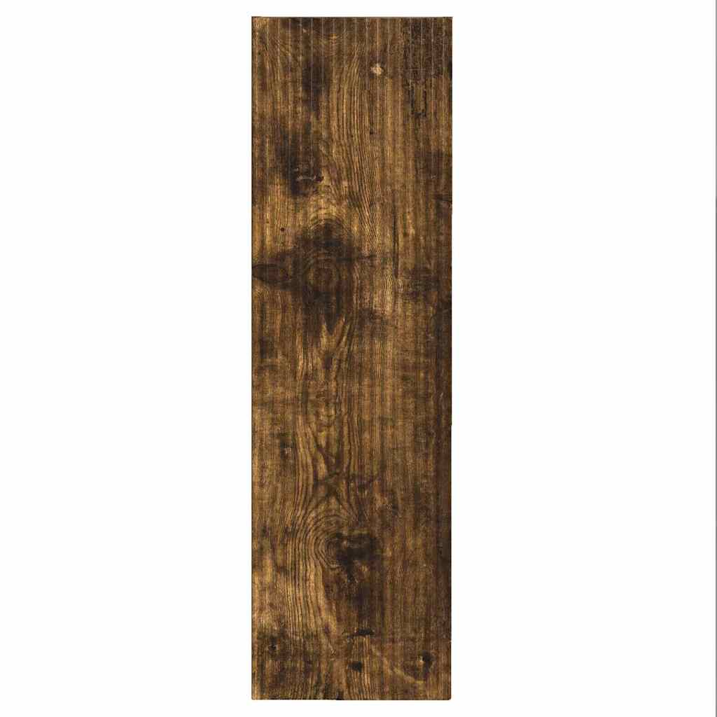 Meuble TV mural Chêne fumé 30 x 31 x 100 cm Bois d'ingénierie - XIOS
