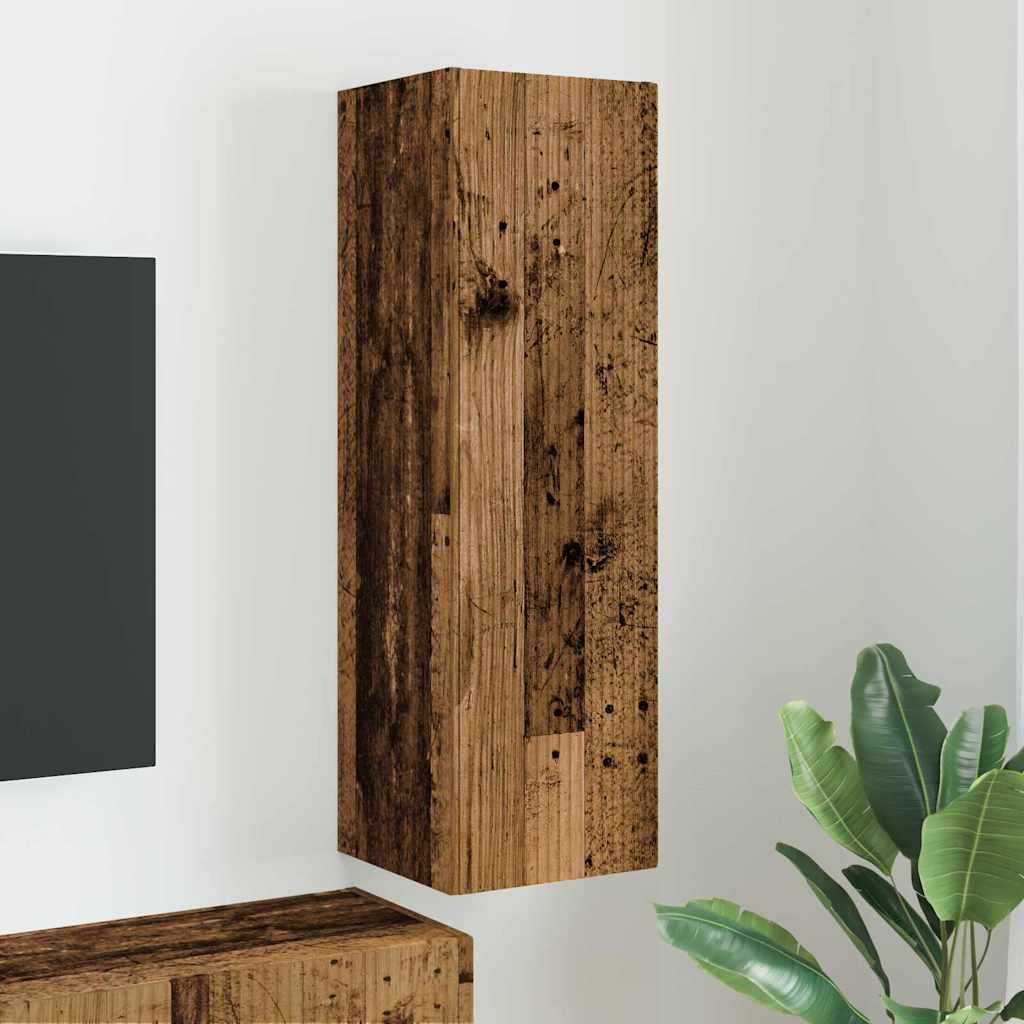 Meuble TV mural Bois Ancien 30 x 31 x 100 cm Bois d'ingénierie - XIOS