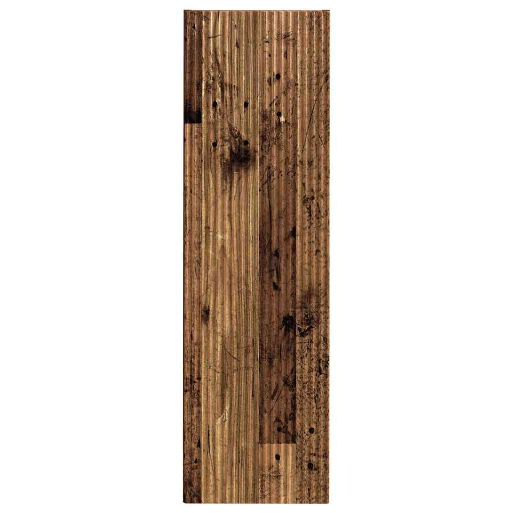 Meuble TV mural 2 pcs Bois Ancien 30 x 31 x 100 cm - XIOS