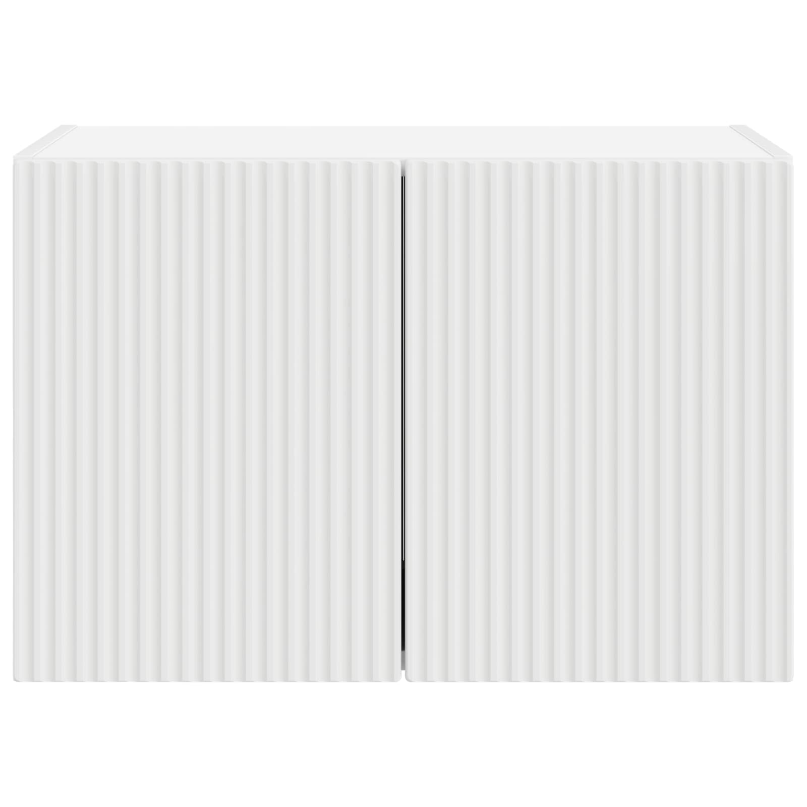 Meuble TV mural Blanc 59,5 x 31 x 40 cm Bois d'ingénierie - XIOS
