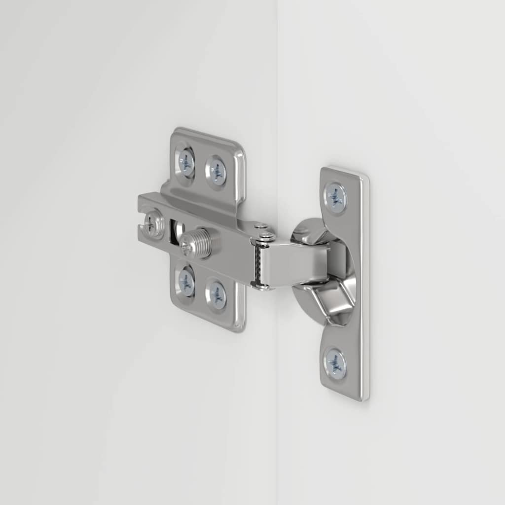 Meuble TV mural 2 pcs Blanc 59,5 x 31 x 40 cm Bois d'ingénierie - XIOS