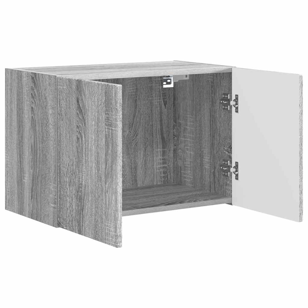 Meuble TV mural Gris Sonoma 59,5 x 31 x 40 cm Bois d'ingénierie - XIOS