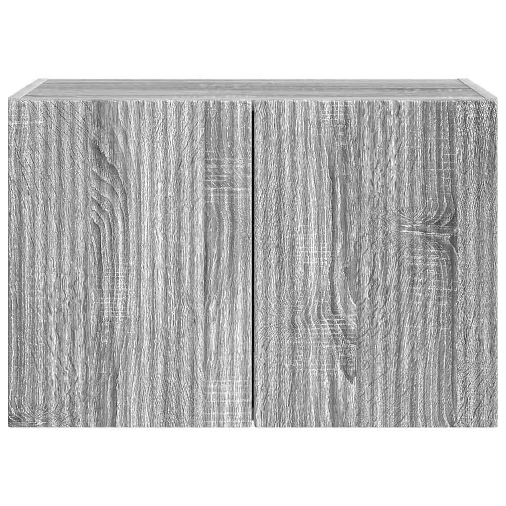 Meuble TV mural Gris Sonoma 59,5 x 31 x 40 cm Bois d'ingénierie - XIOS