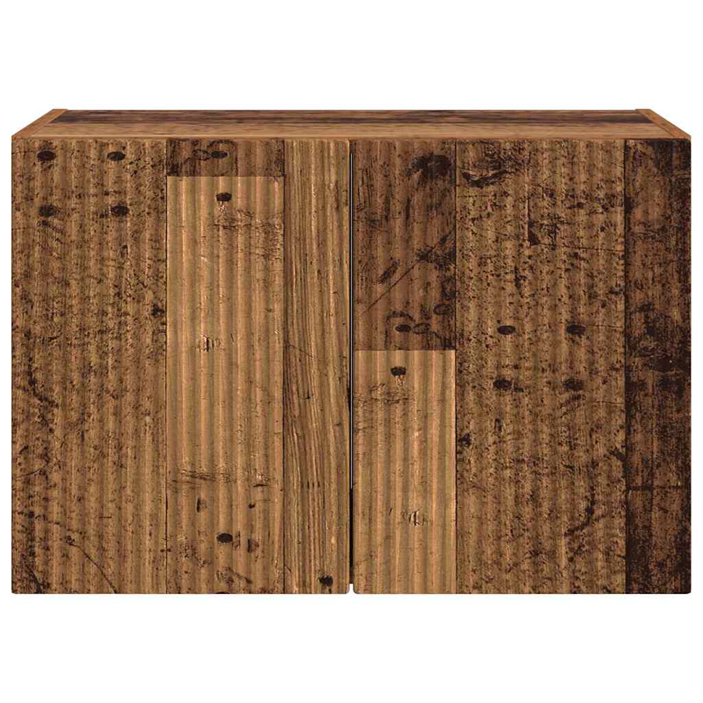 Meuble TV mural Bois Ancien 59,5 x 31 x 40 cm Bois d'ingénierie - XIOS