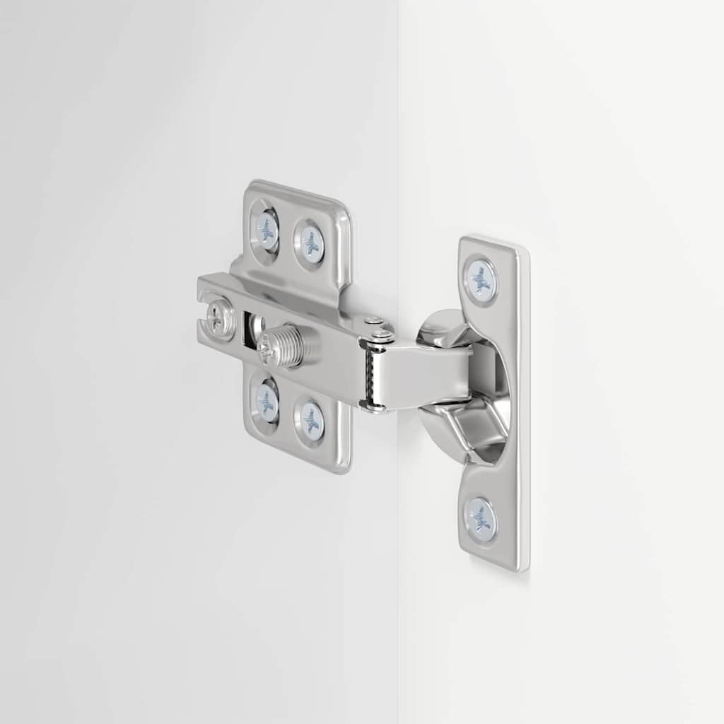 Meuble TV mural Montage mural Blanc brillant 59,5 x 31 x 60 cm - XIOS