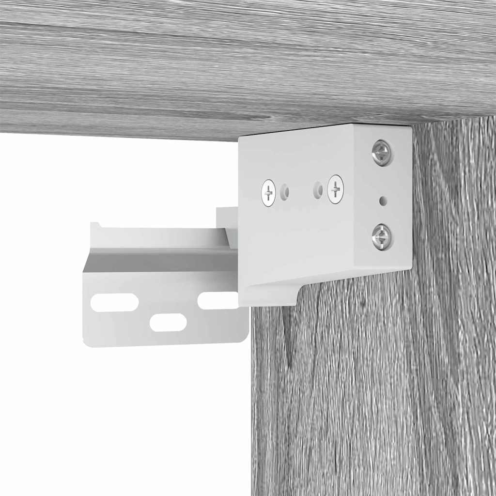 Meuble TV mural Gris Sonoma 59,5 x 31 x 60 cm Bois d'ingénierie - XIOS