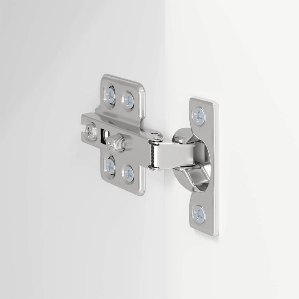 Meuble TV mural Blanc 59,5 x 31 x 80 cm Bois d'ingénierie - XIOS