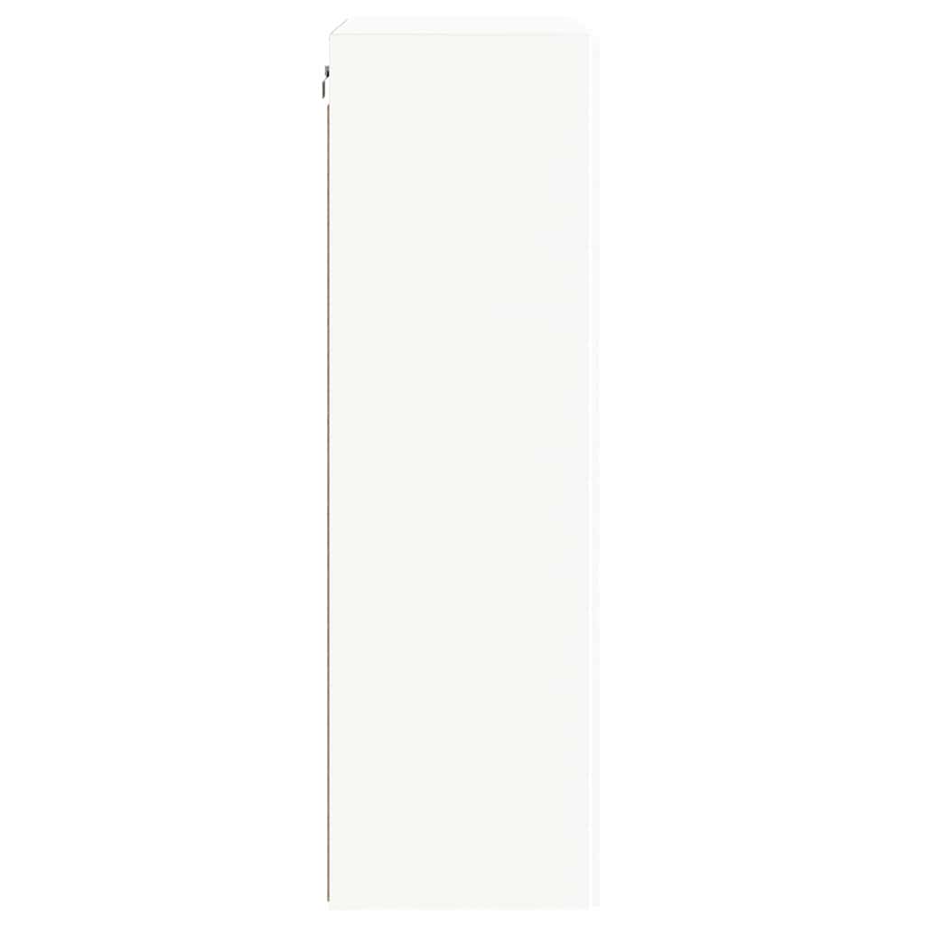 Meuble TV mural Blanc 59,5 x 31 x 100 cm Bois d'ingénierie - XIOS