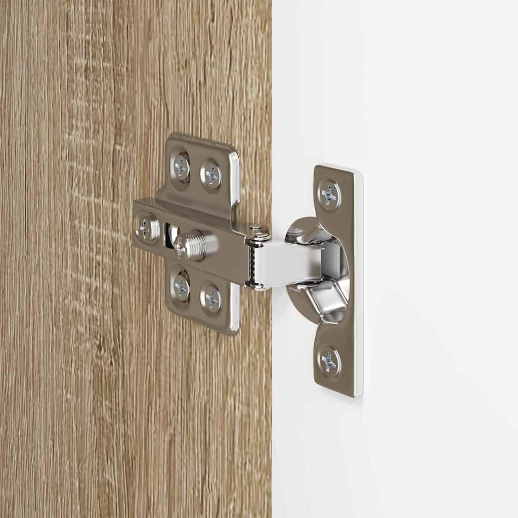 Meuble TV mural Montage mural Chêne Sonoma 59,5 x 31 x 100 cm - XIOS