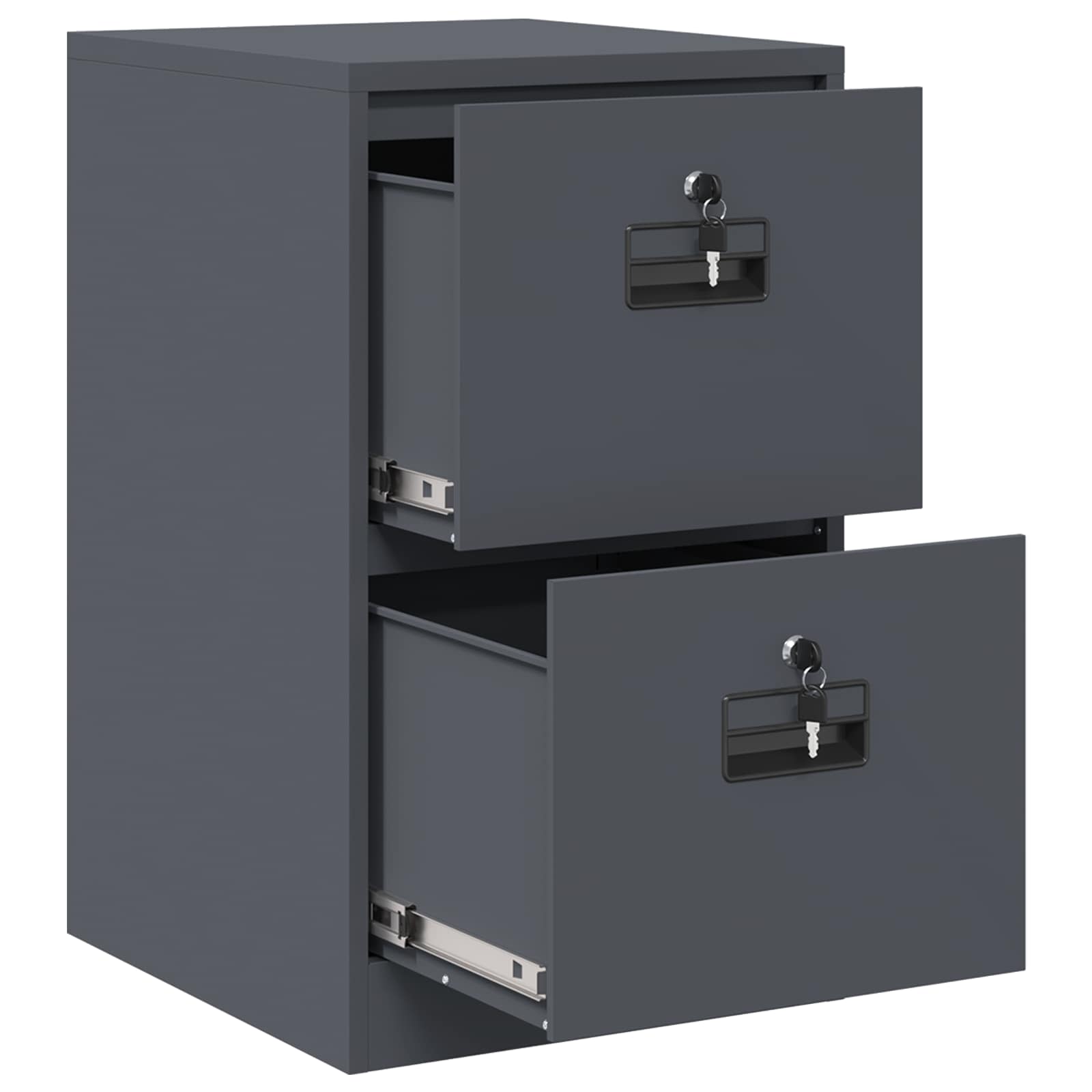 Cabinet de Dossier avec tiroir Anthracite 44 x 50 x 106.5 cm - XIOS