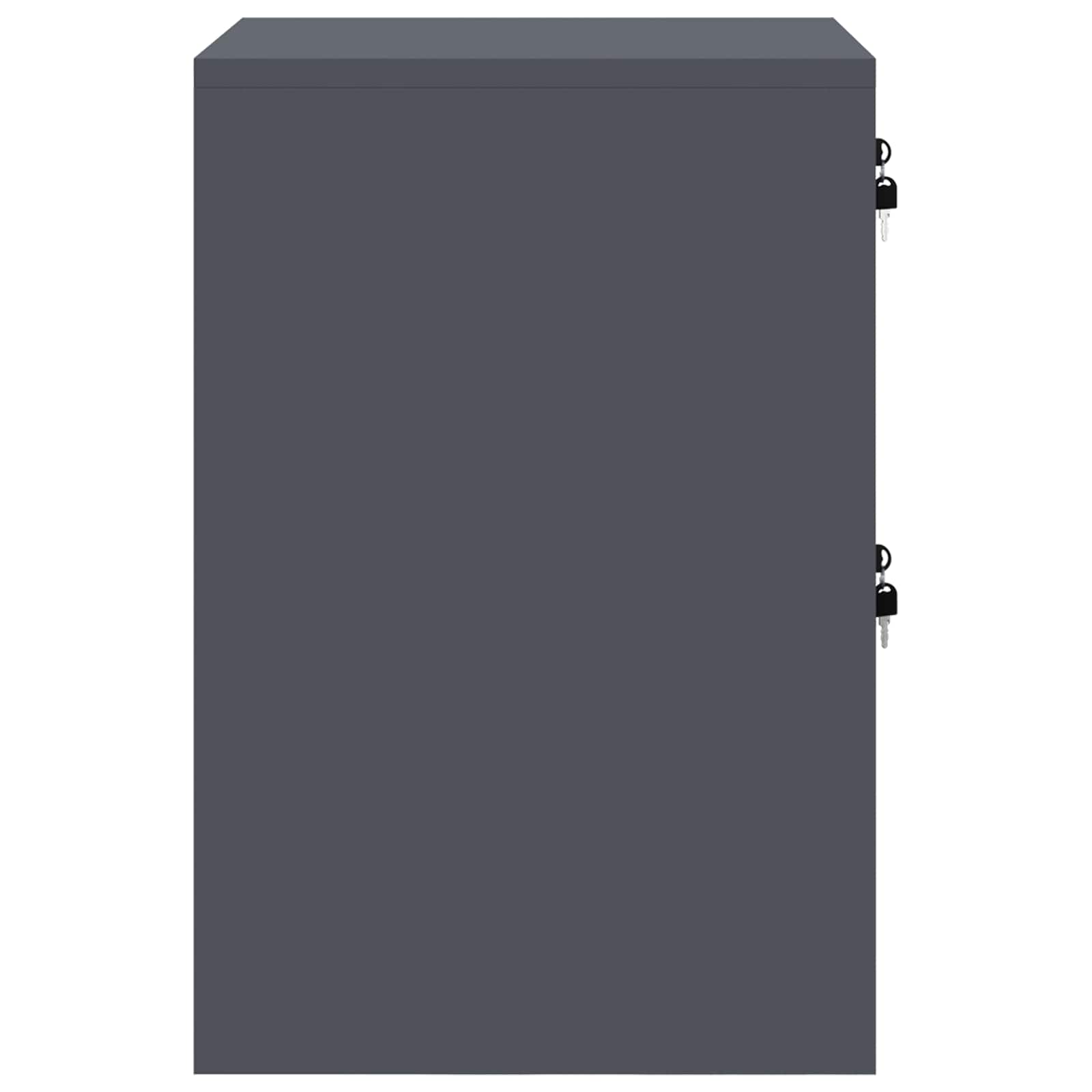 Cabinet de Dossier avec tiroir Anthracite 44 x 50 x 106.5 cm - XIOS