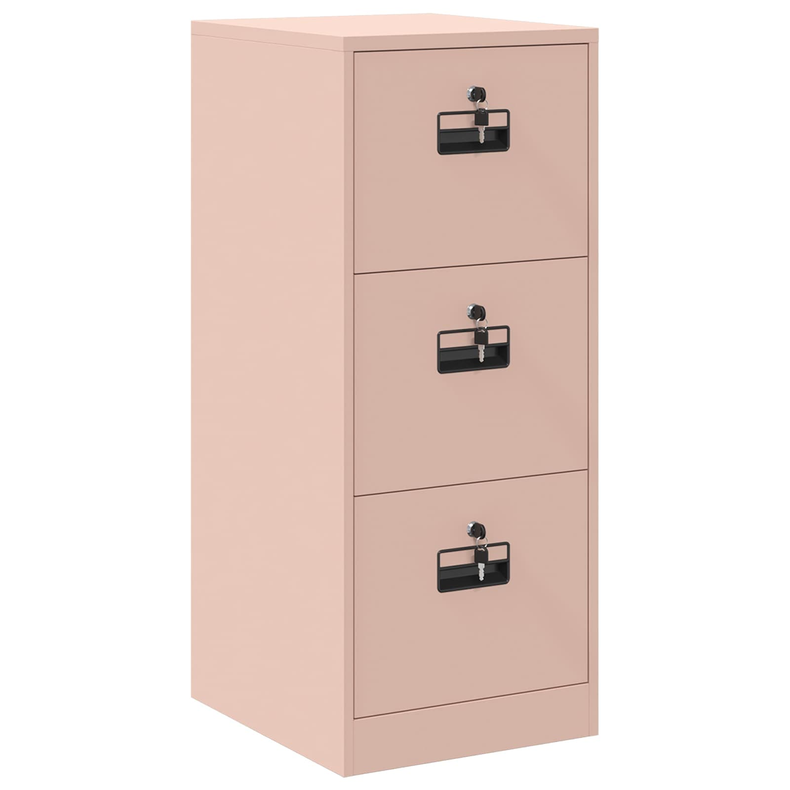 Cabinet de Dossier Rose 44 x 50 x 106.5 cm Acier Laminé à Froid - XIOS