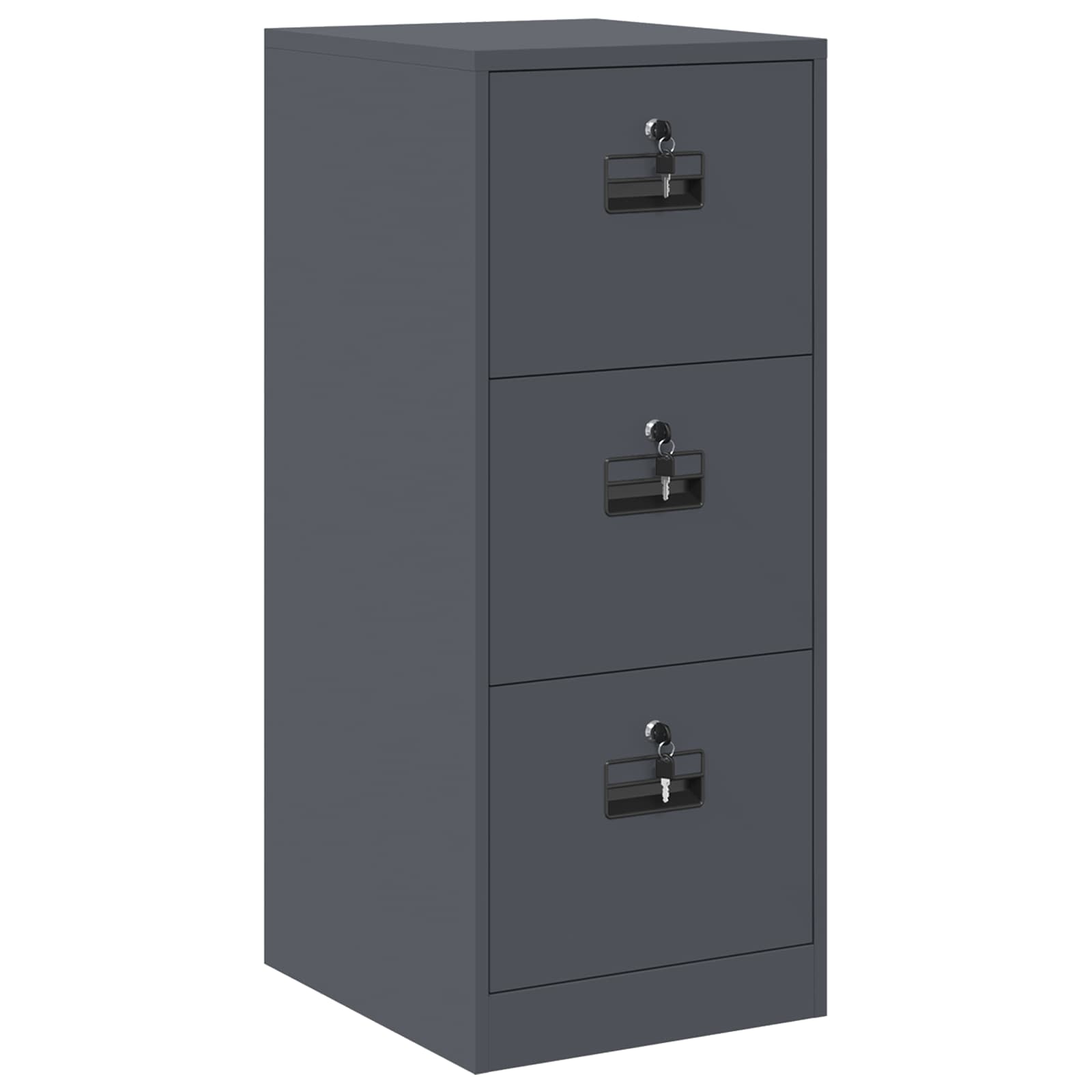 Cabinet de Dossier avec tiroir Anthracite 44 x 50 x 106.5 cm - XIOS