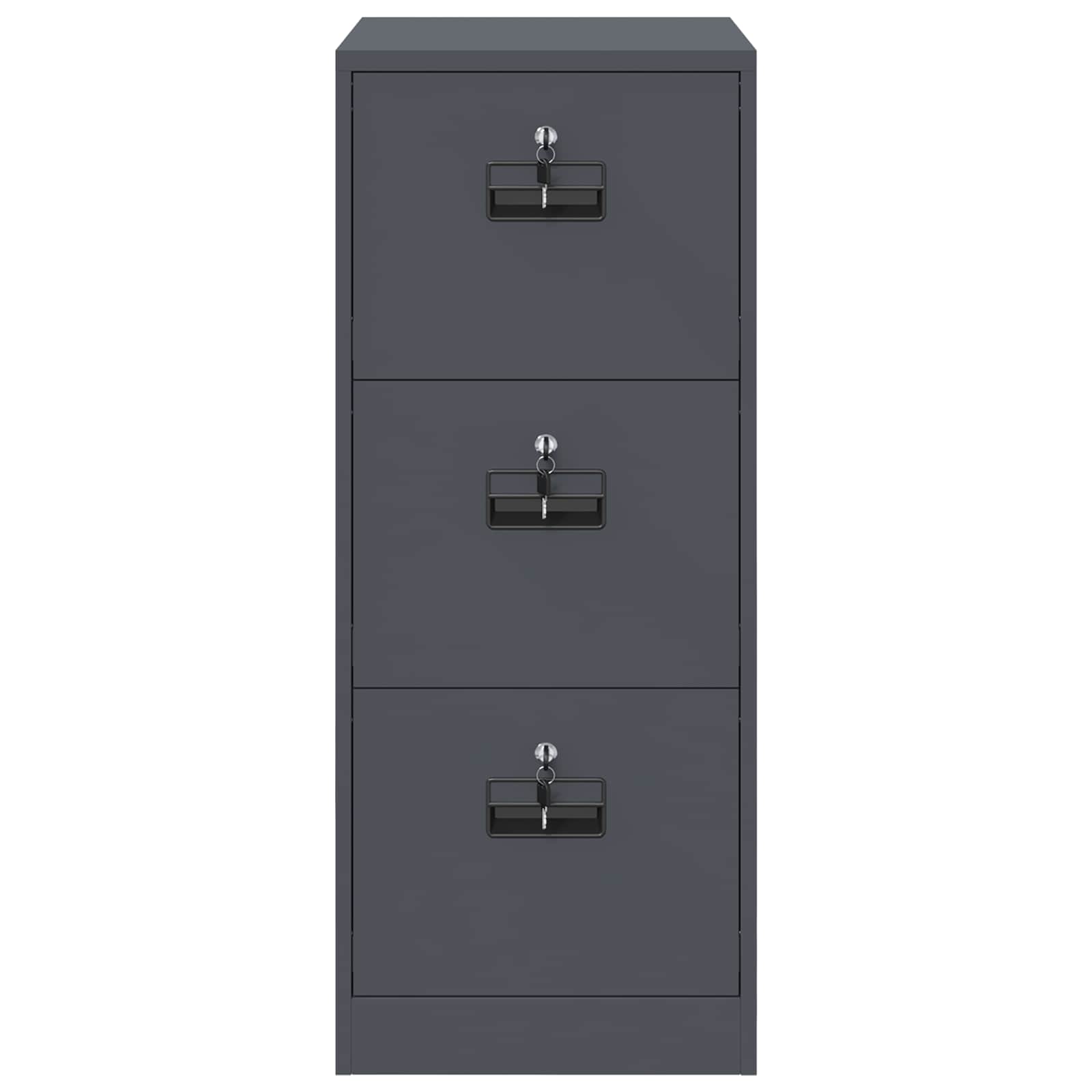 Cabinet de Dossier avec tiroir Anthracite 44 x 50 x 106.5 cm - XIOS