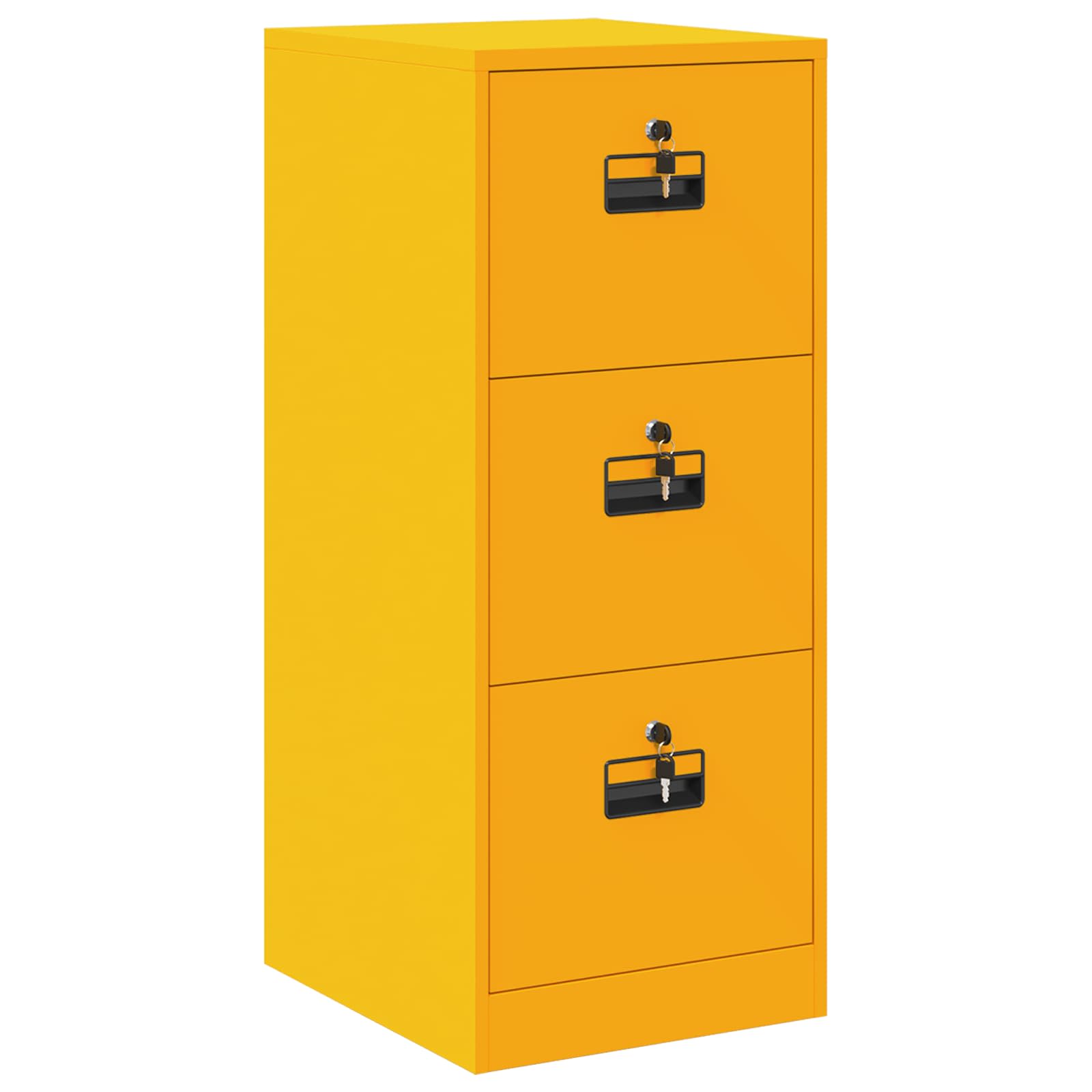 Cabinet de Dossier Jaune moutarde 44 x 50 x 106.5 cm - XIOS