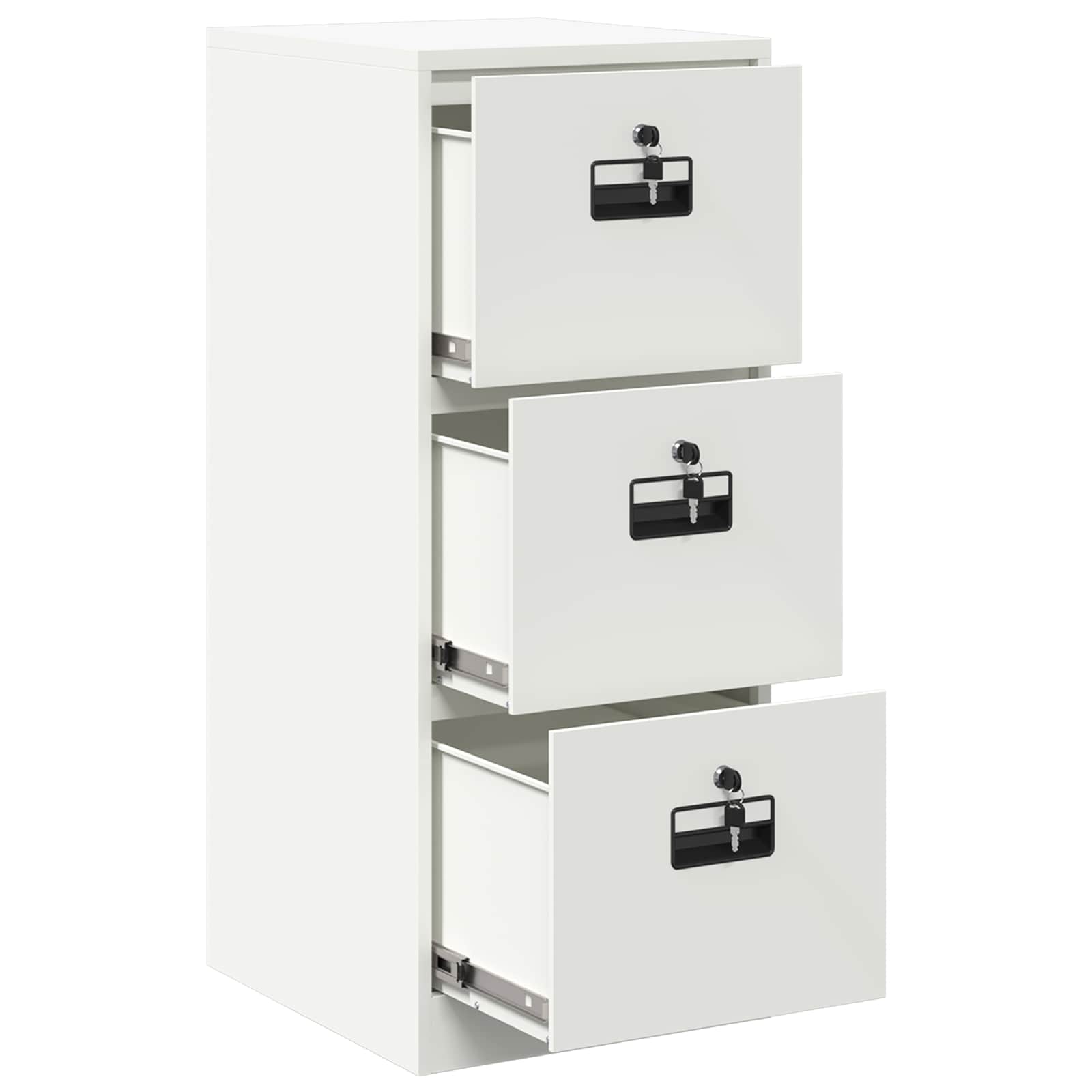 Cabinet de Dossier avec tiroir Blanc 44 x 50 x 106.5 cm - XIOS