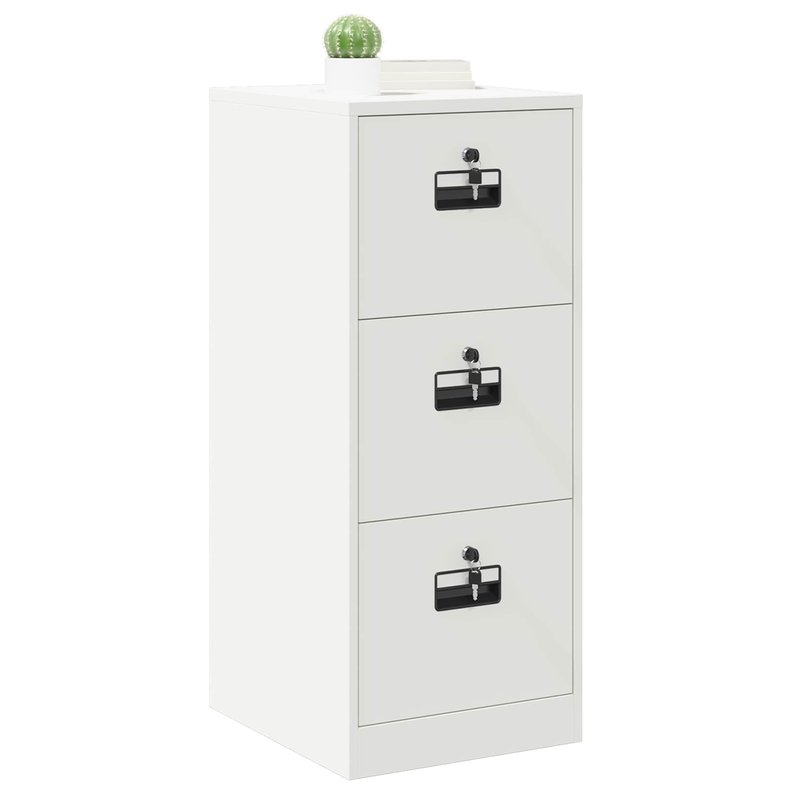 Cabinet de Dossier avec tiroir Blanc 44 x 50 x 106.5 cm - XIOS
