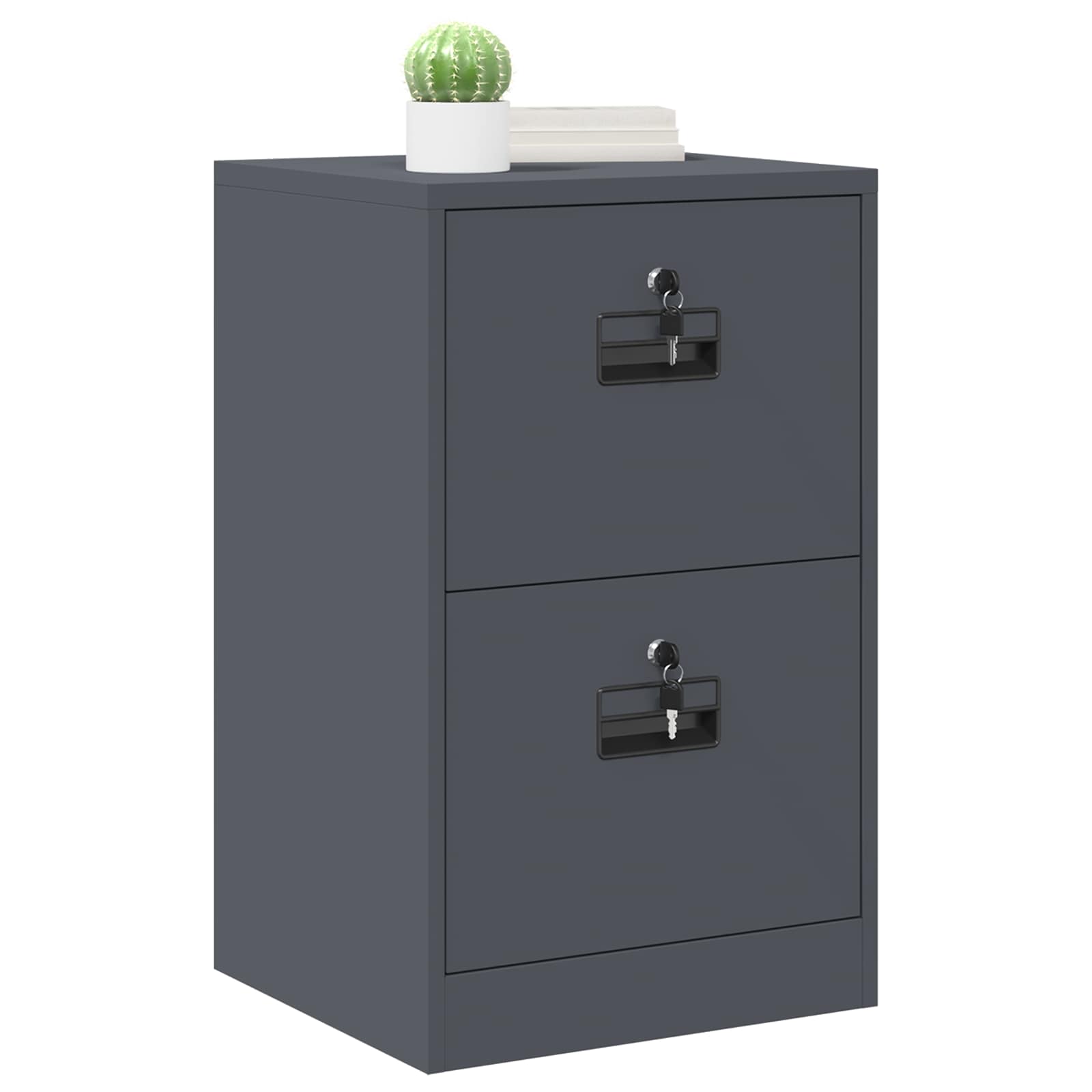 Cabinet de Dossier avec tiroir Anthracite 44 x 50 x 106.5 cm - XIOS
