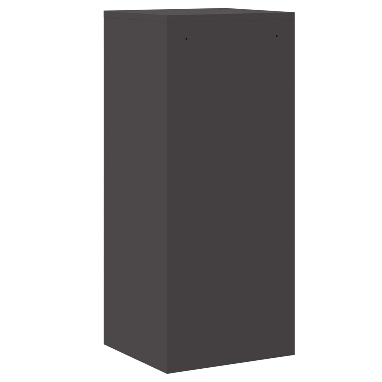 Cabinet de Dossier Noir 44 x 50 x 106.5 cm Acier Laminé à Froid - XIOS