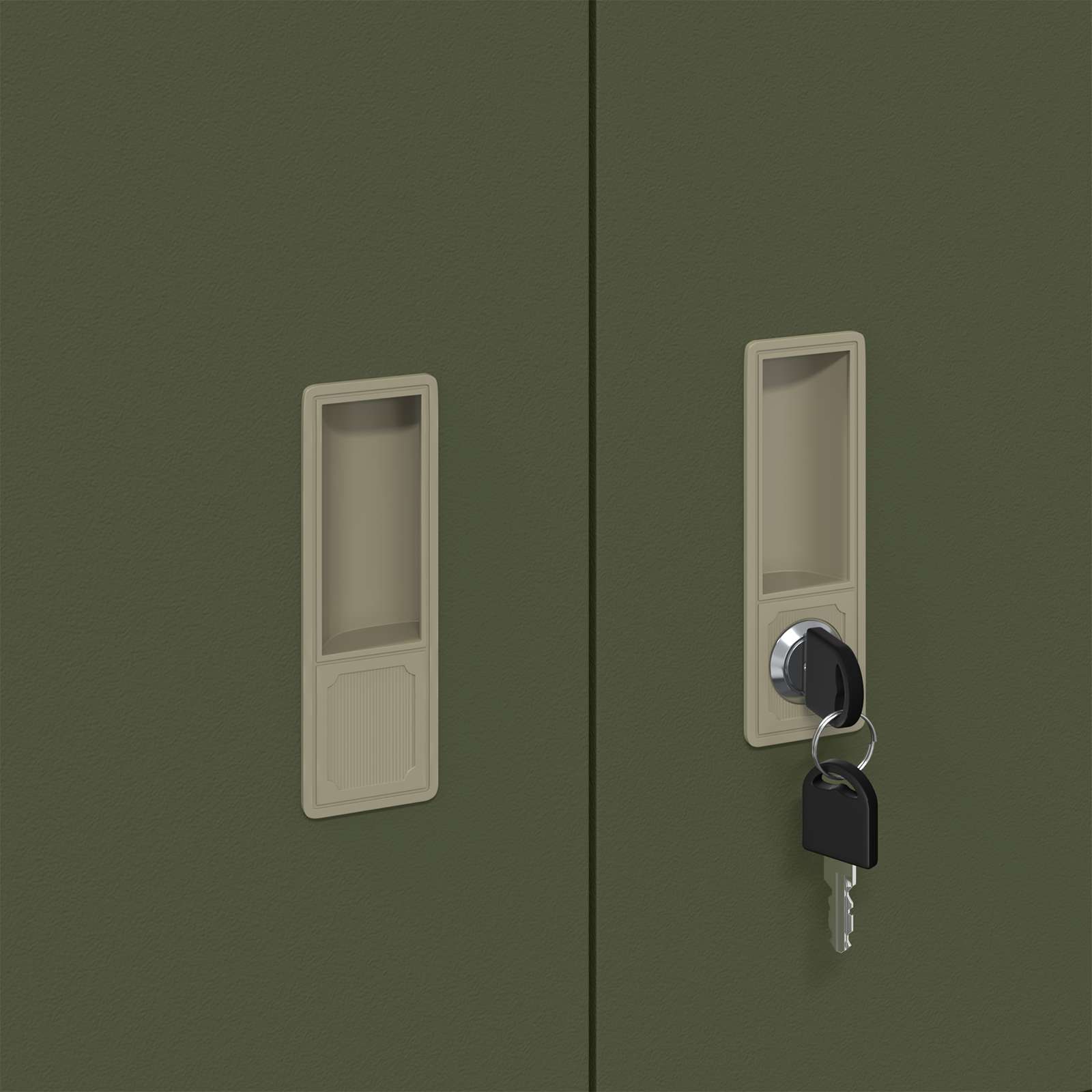 Armoire de rangement avec stockage Vert olive 90 x 40 x 40 cm