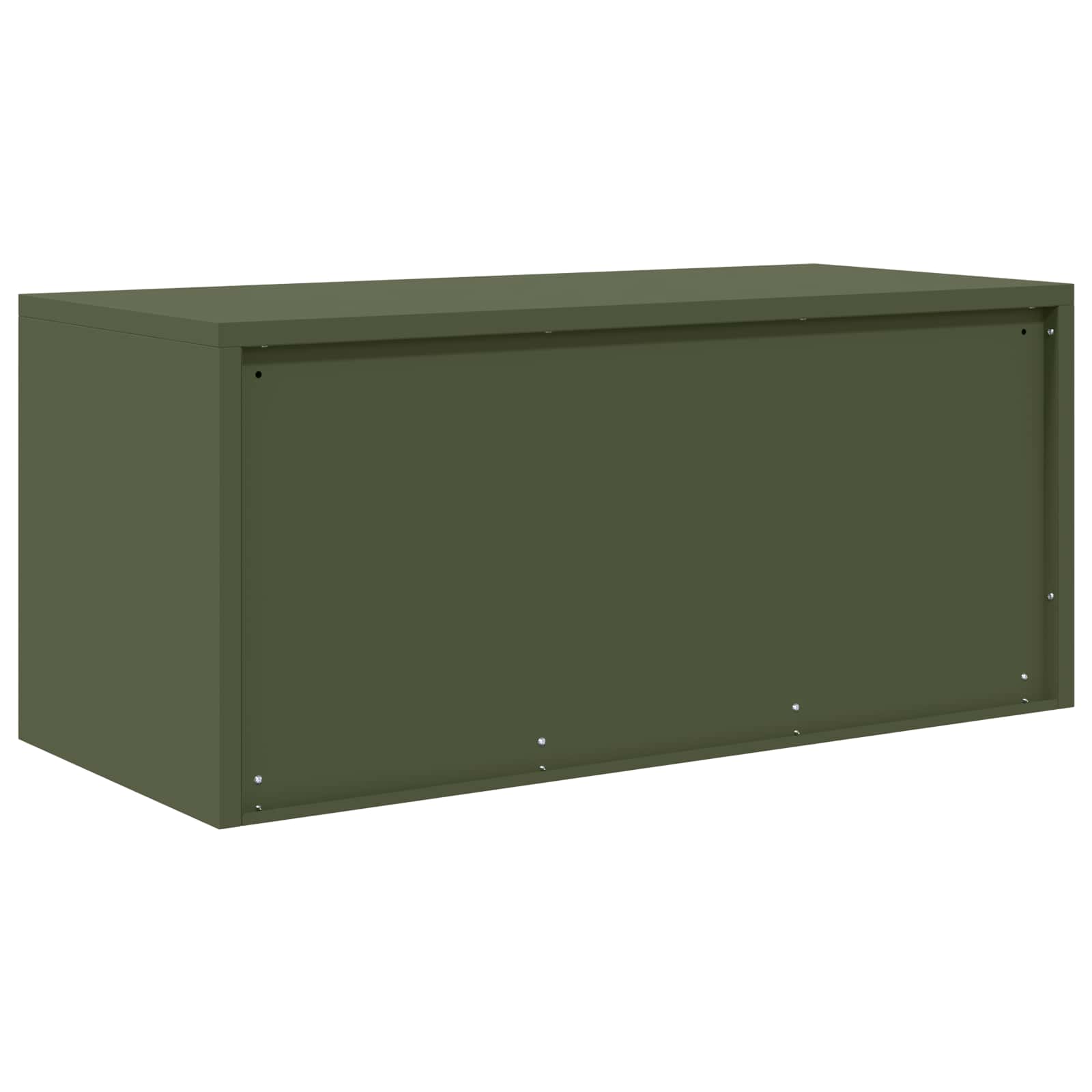 Armoire de rangement avec stockage Vert olive 90 x 40 x 40 cm