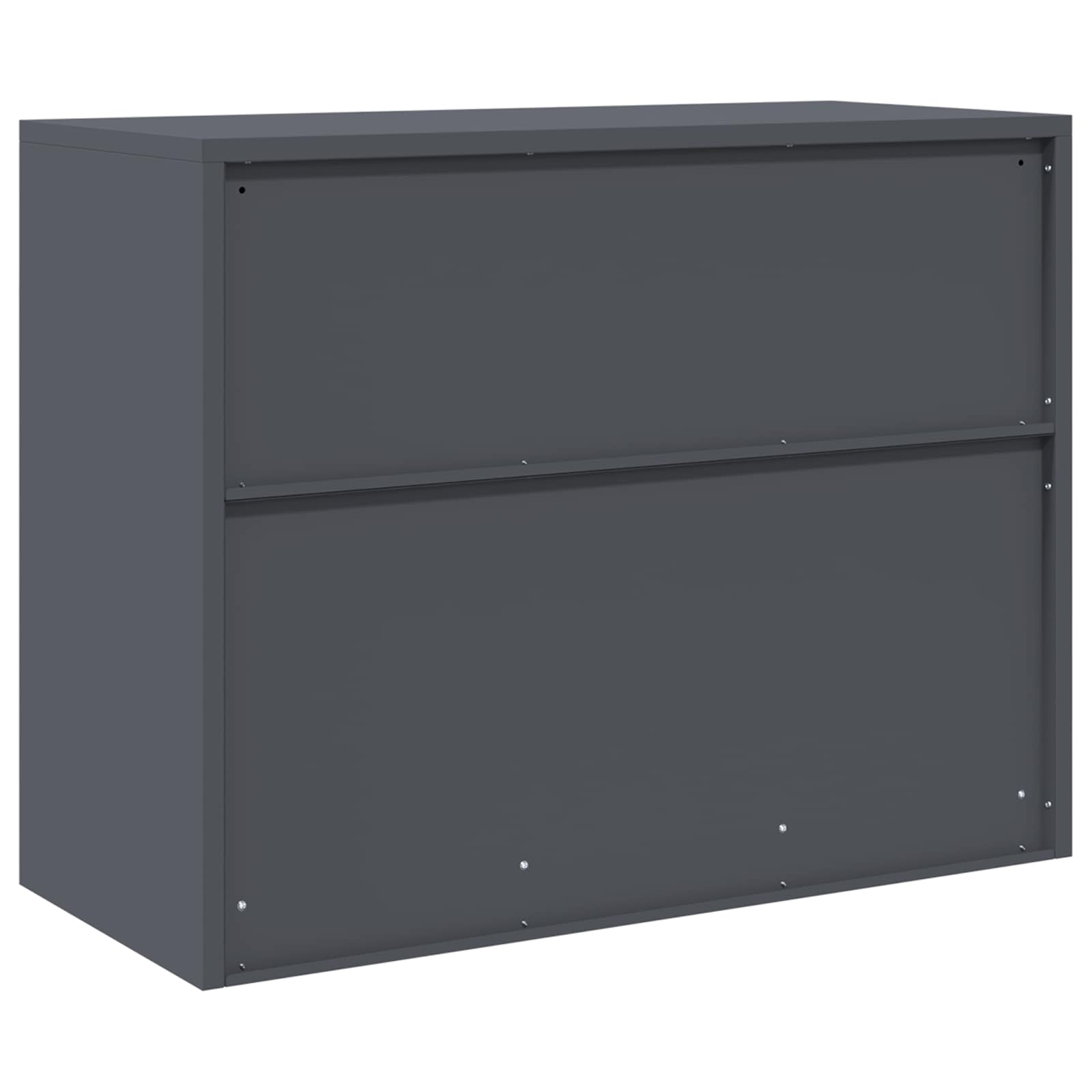 Armoire de rangement avec stockage Anthracite 90 x 40 x 70 cm - XIOS