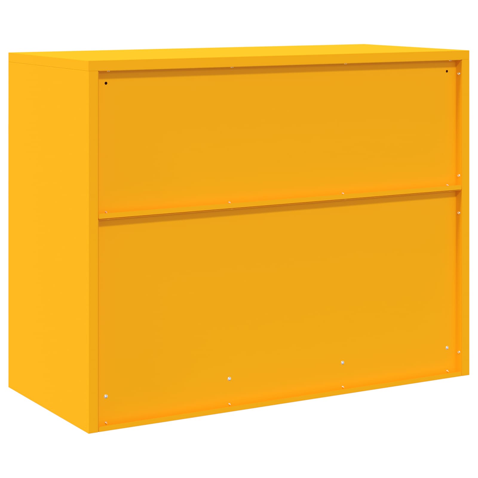 Armoire de rangement Jaune moutarde 90 x 40 x 70 cm - XIOS