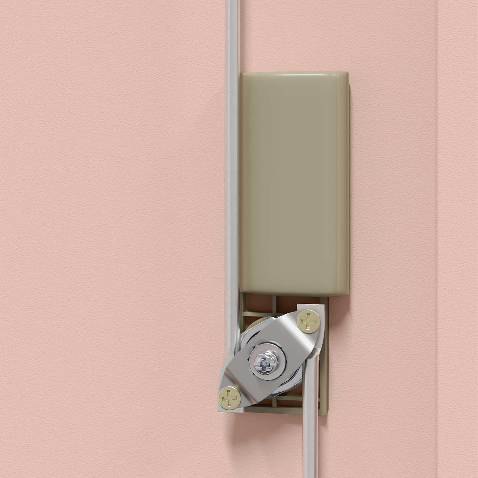 Armoire de rangement Rose 80 x 40 x 40 cm Acier Laminé à Froid