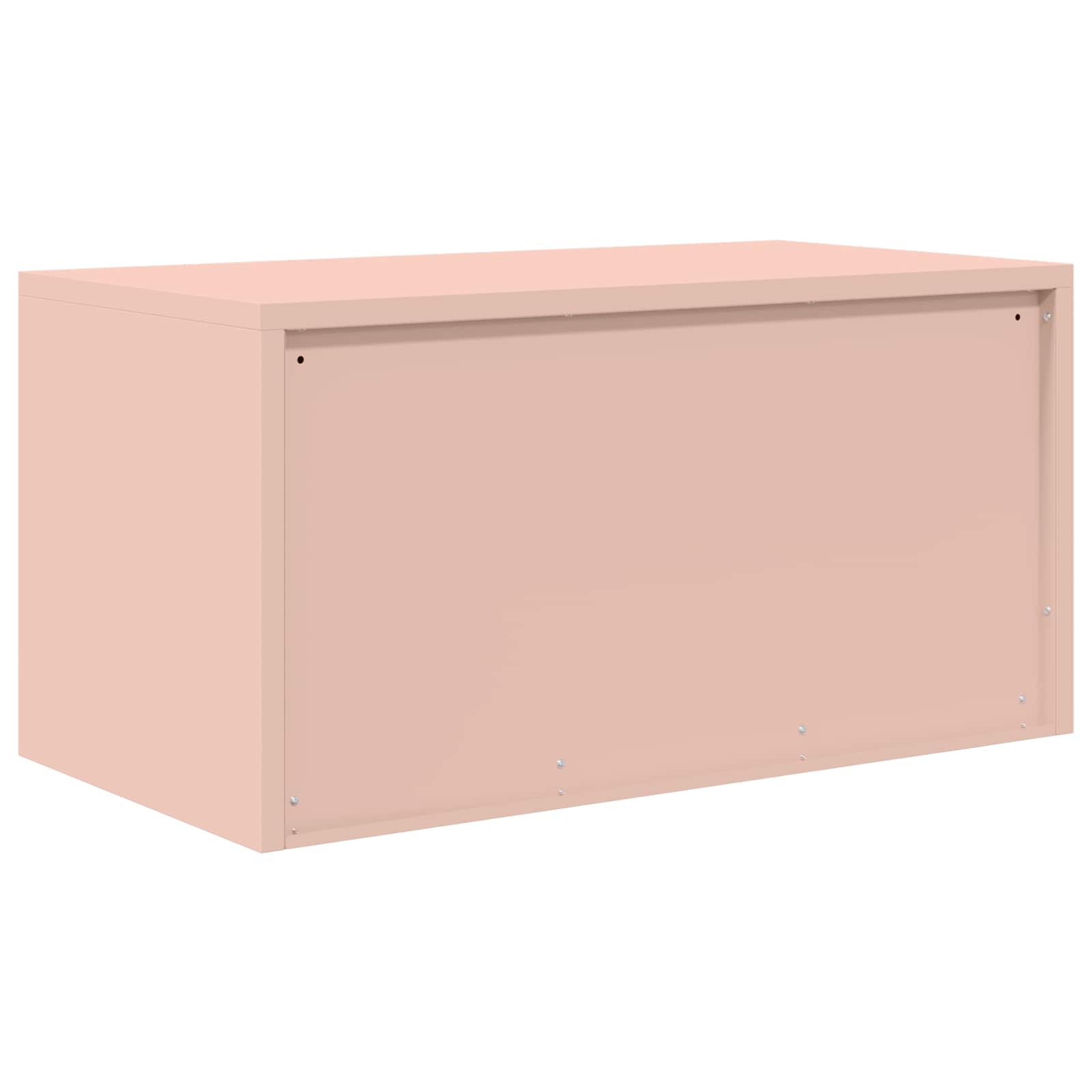 Armoire de rangement Rose 80 x 40 x 40 cm Acier Laminé à Froid