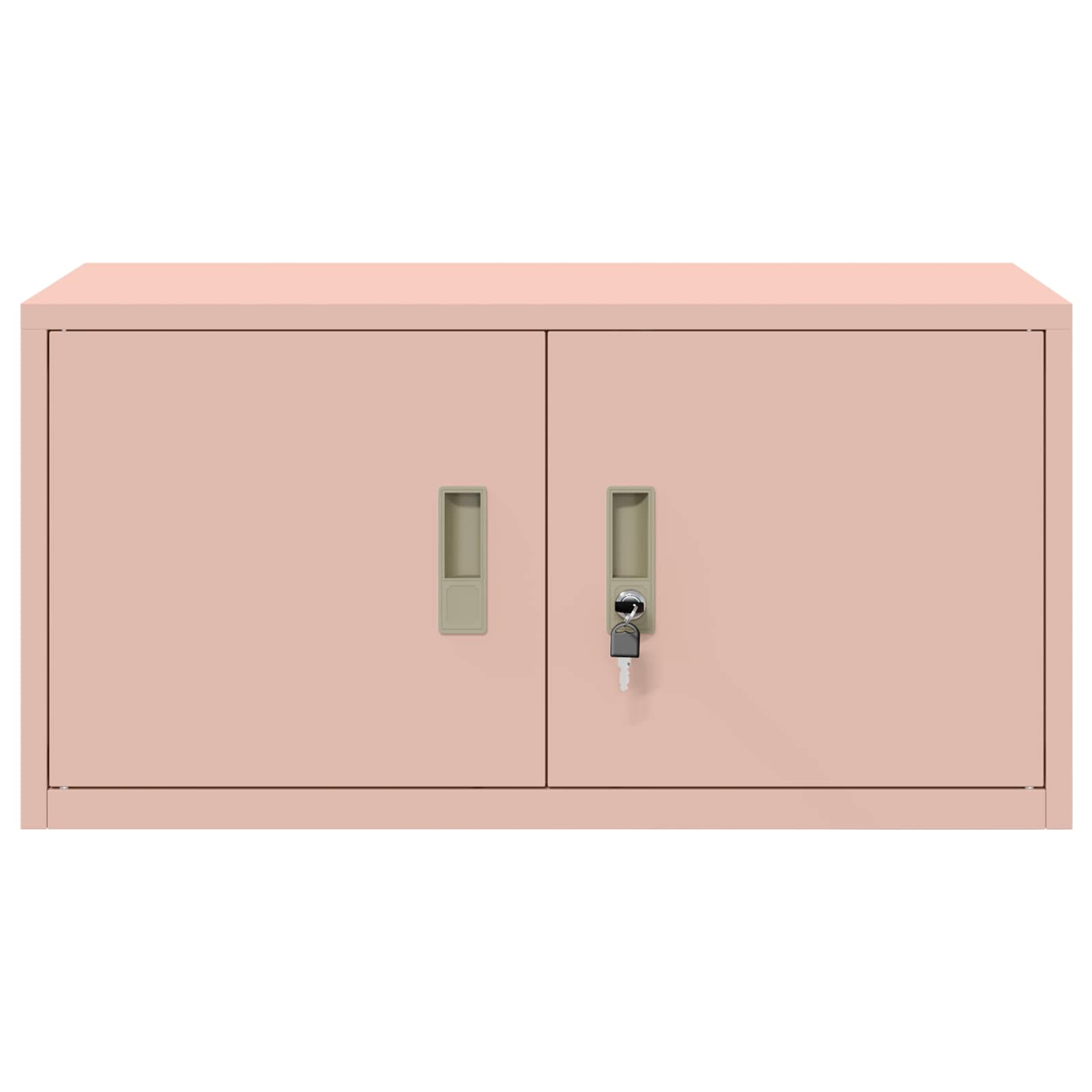 Armoire de rangement Rose 80 x 40 x 40 cm Acier Laminé à Froid