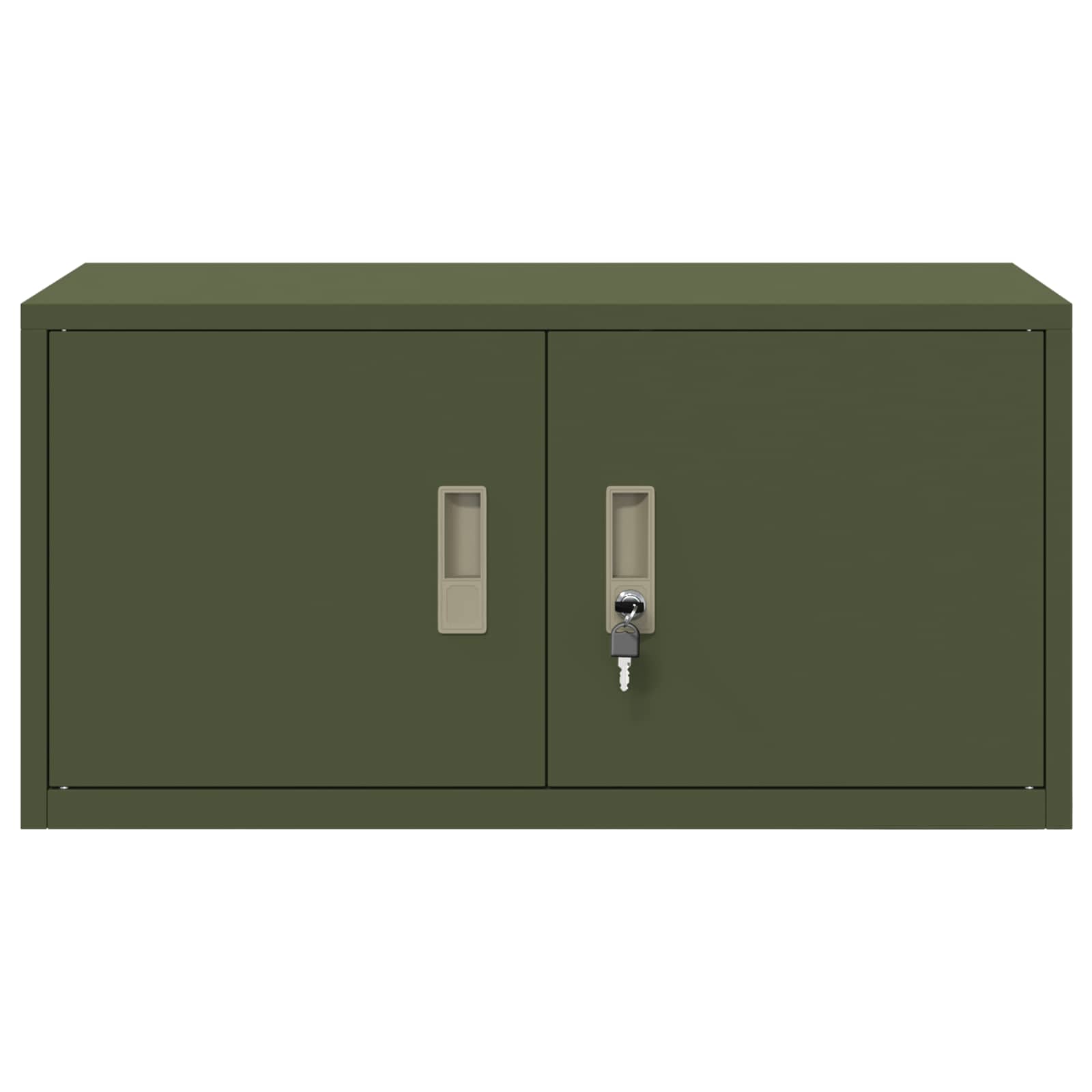 Armoire de rangement avec stockage Vert olive 80 x 40 x 40 cm