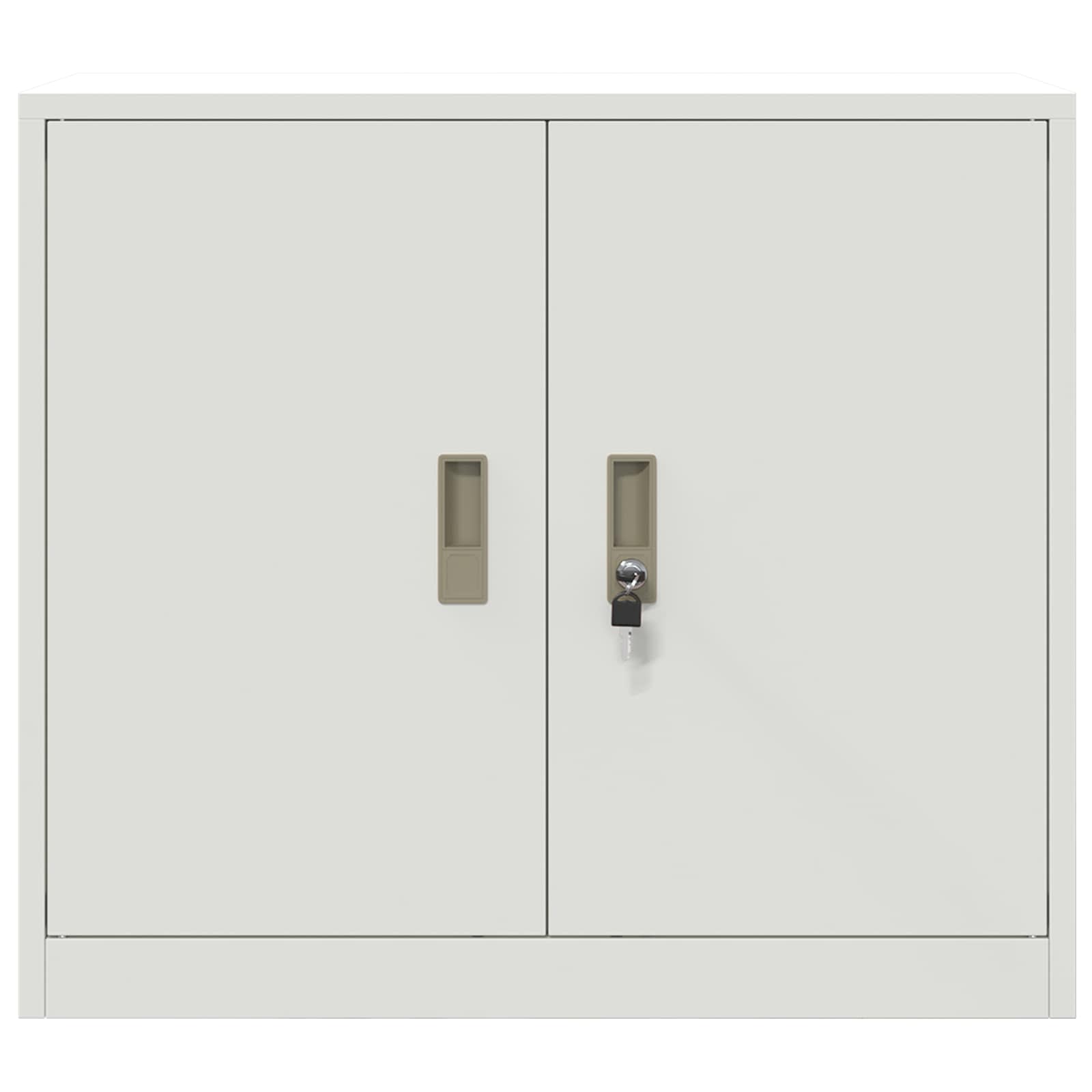 Armoire de rangement Blanc 80 x 40 x 70 cm Acier Laminé à Froid - XIOS