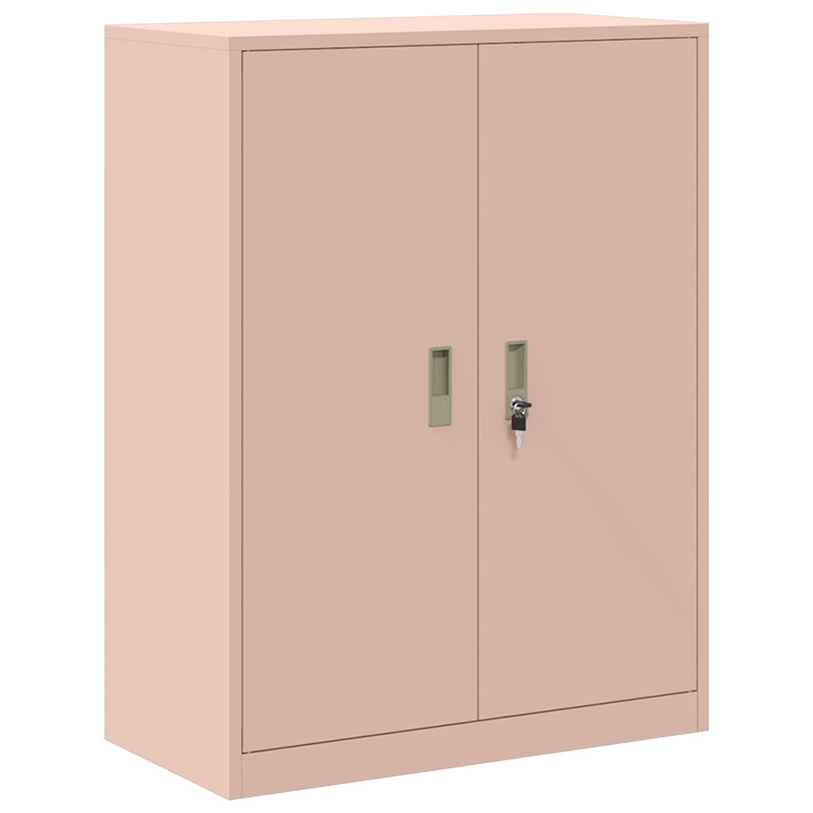 Armoire de rangement Rose 80 x 40 x 105 cm Acier Laminé à Froid