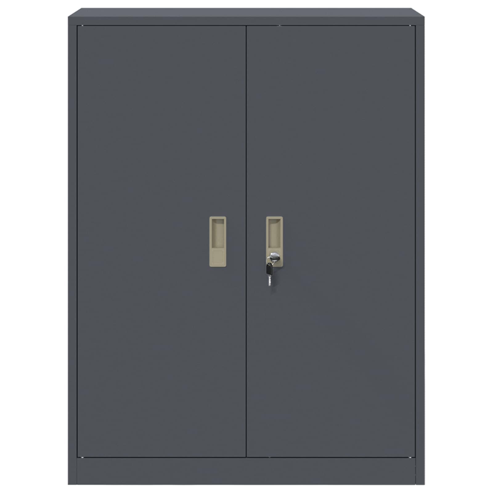 Armoire de rangement avec stockage Anthracite 80 x 40 x 105 cm - XIOS