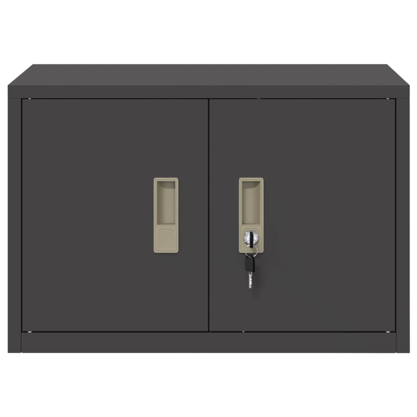 Armoire de rangement Noir 60 x 40 x 40 cm Acier Laminé à Froid