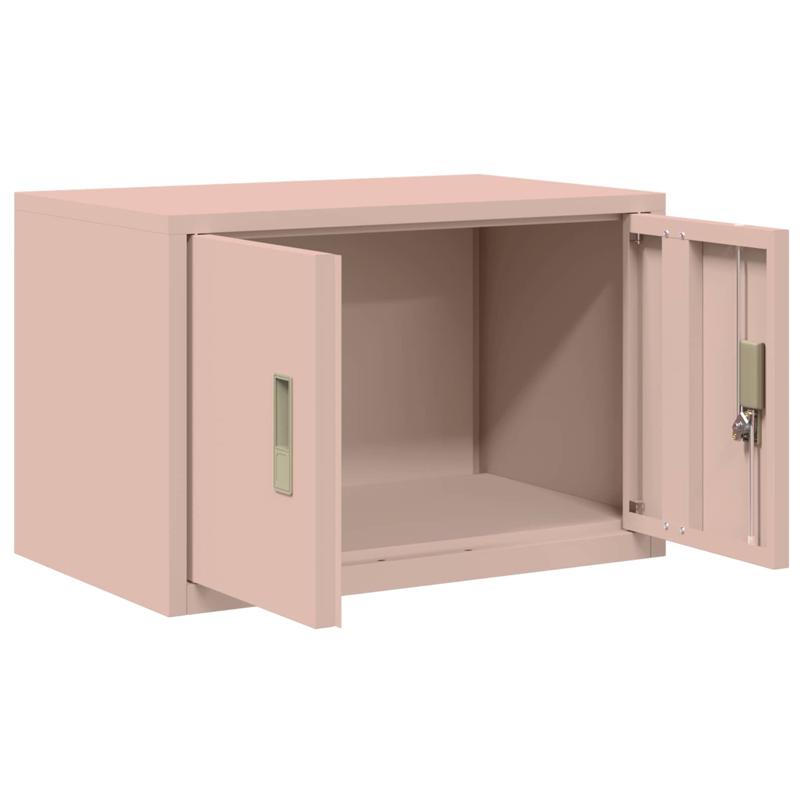 Armoire de rangement Rose 60 x 40 x 40 cm Acier Laminé à Froid