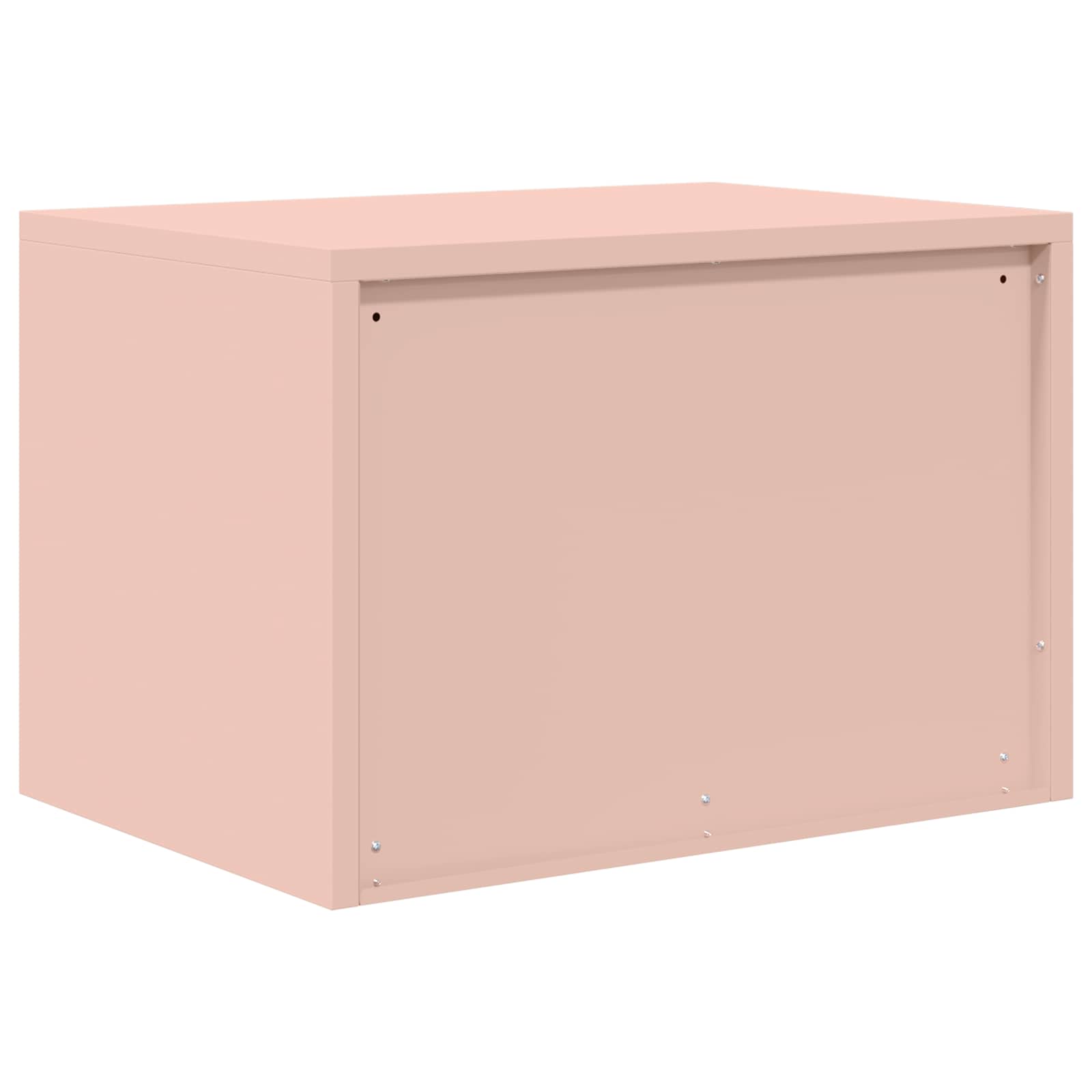 Armoire de rangement Rose 60 x 40 x 40 cm Acier Laminé à Froid