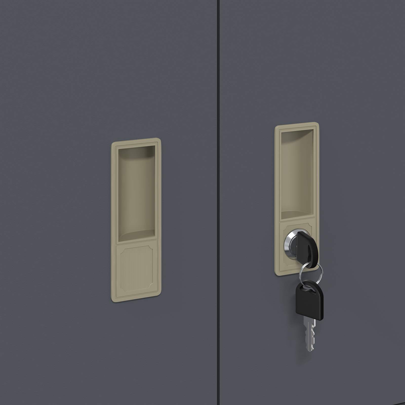 Armoire de rangement avec stockage Anthracite 60 x 40 x 40 cm