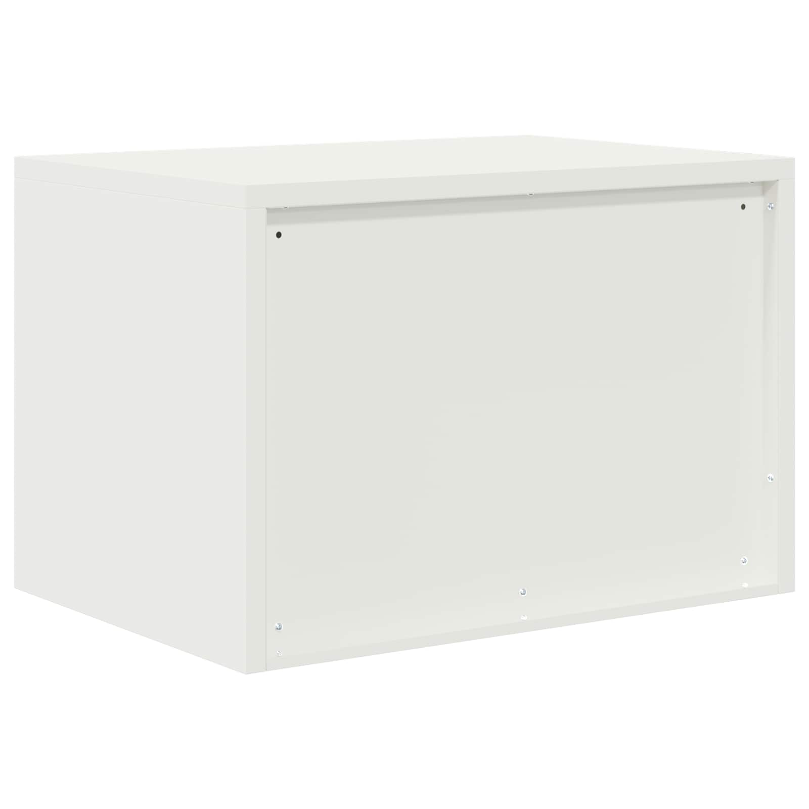 Armoire de rangement Blanc 60 x 40 x 40 cm Acier Laminé à Froid